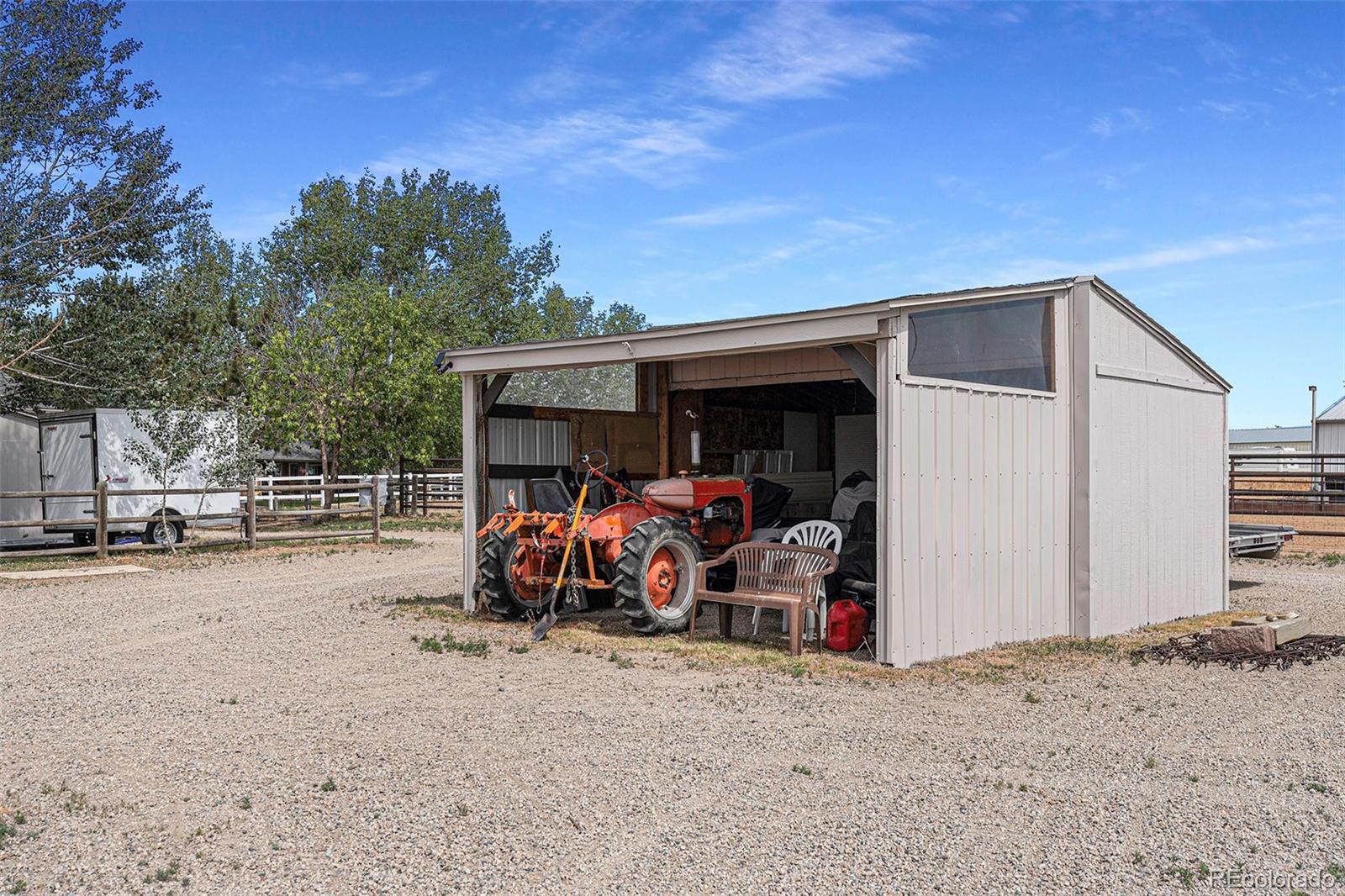 15482 Gadsden Drive Brighton, CO 80603 - Photo 38 of 43 a view of a bike garage