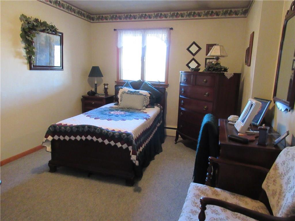174 Elliott Road Sarver, PA 16055 - Photo 14 of 25 Third bedroom has hardwood under carpet and a double closet.
