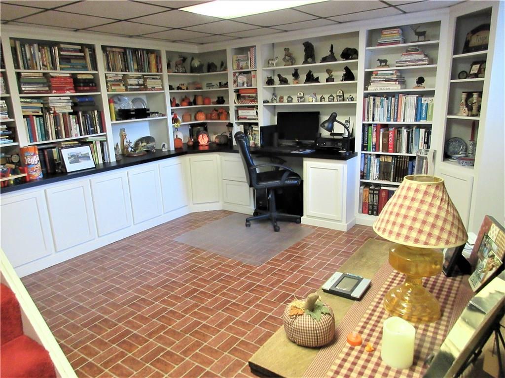 174 Elliott Road Sarver, PA 16055 - Photo 19 of 25 11 x 11 ft office area with built in book shelves.