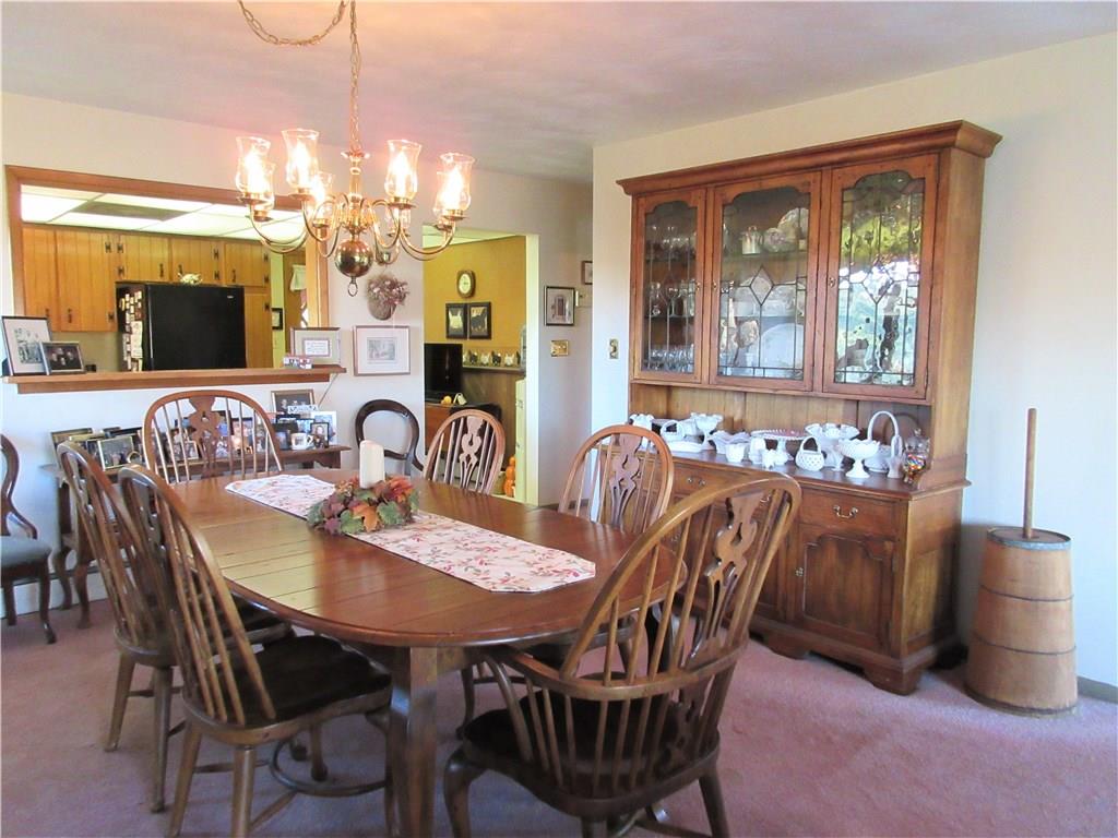 174 Elliott Road Sarver, PA 16055 - Photo 7 of 25 Dining room is open to the kitchen and has plenty of room for a large hutch.