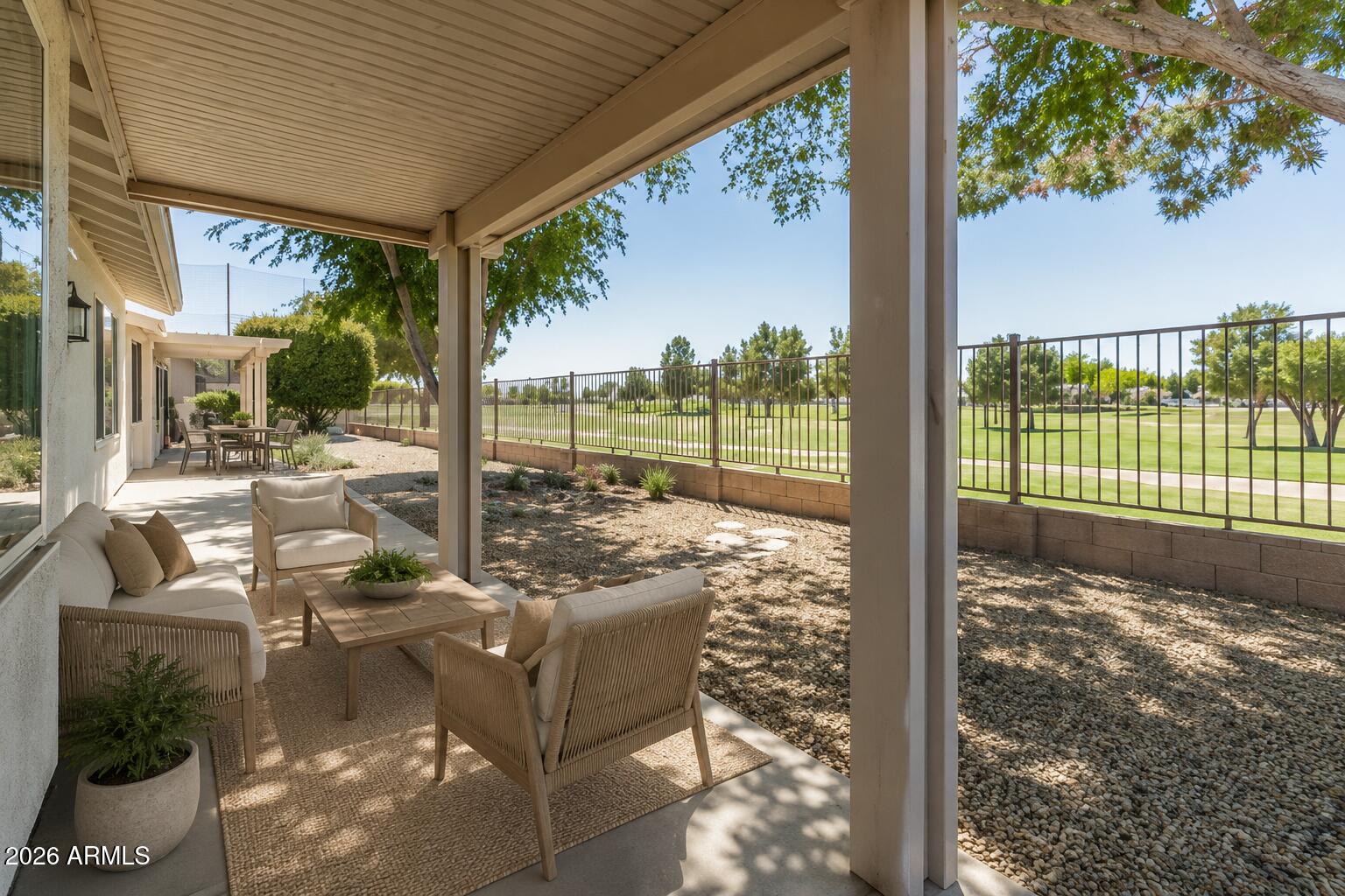 6050 South Windstream Place Chandler, AZ 85249 - Photo 15 of 16 Yard That Backs To More Green!