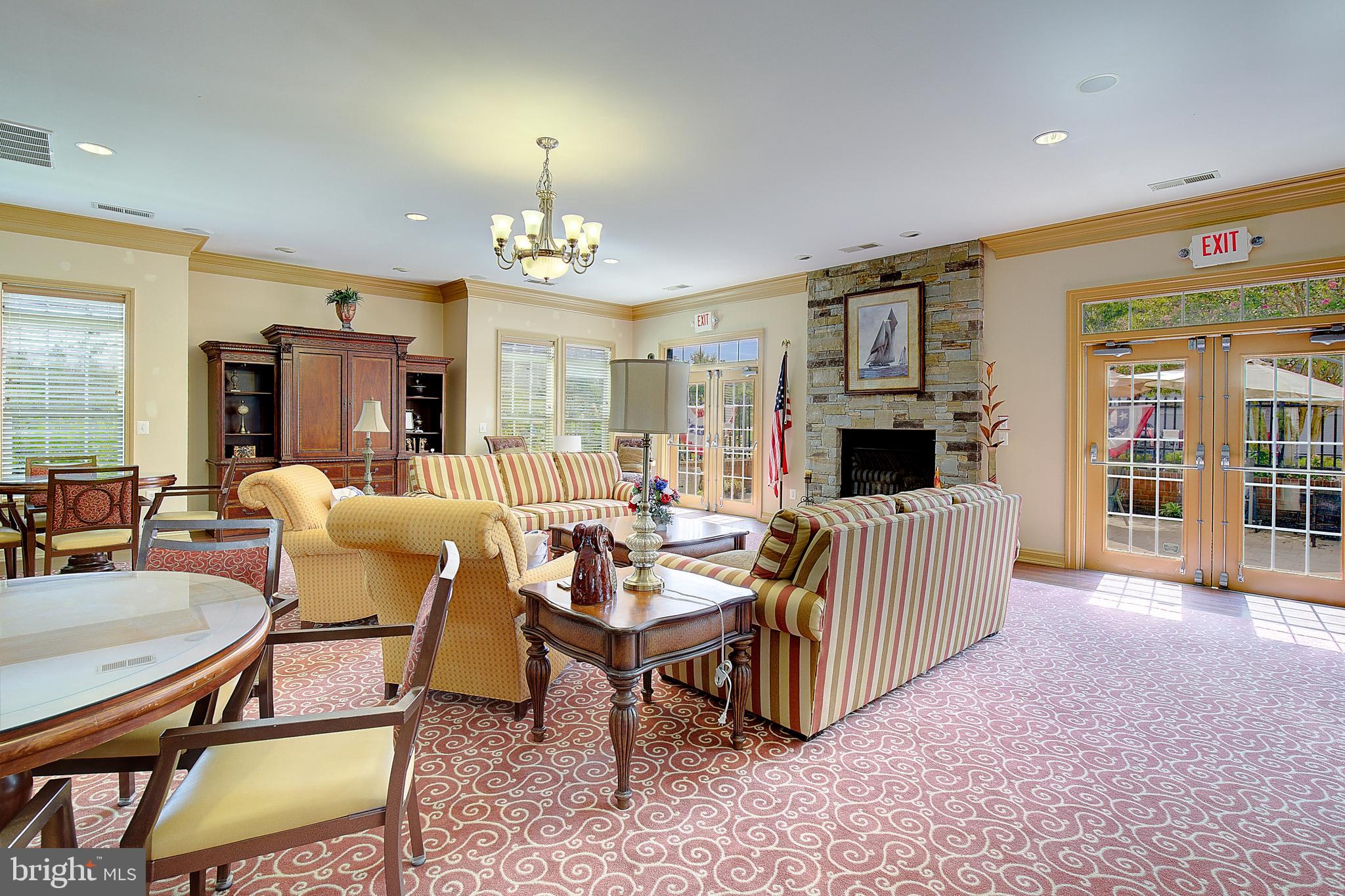 8600 Roaming Ridge Way, Unit 404 Odenton, MD 21113 - Photo 35 of 39 Clubhouse gathering space