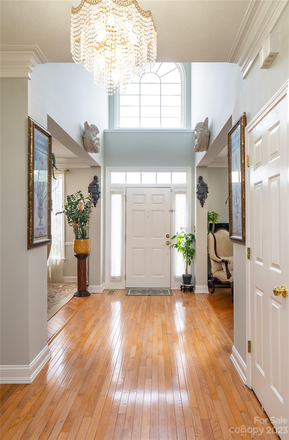 67 Walnut Crest Road Fletcher, NC 28732 - Photo 6 of 36 a view of an entryway with wooden floor