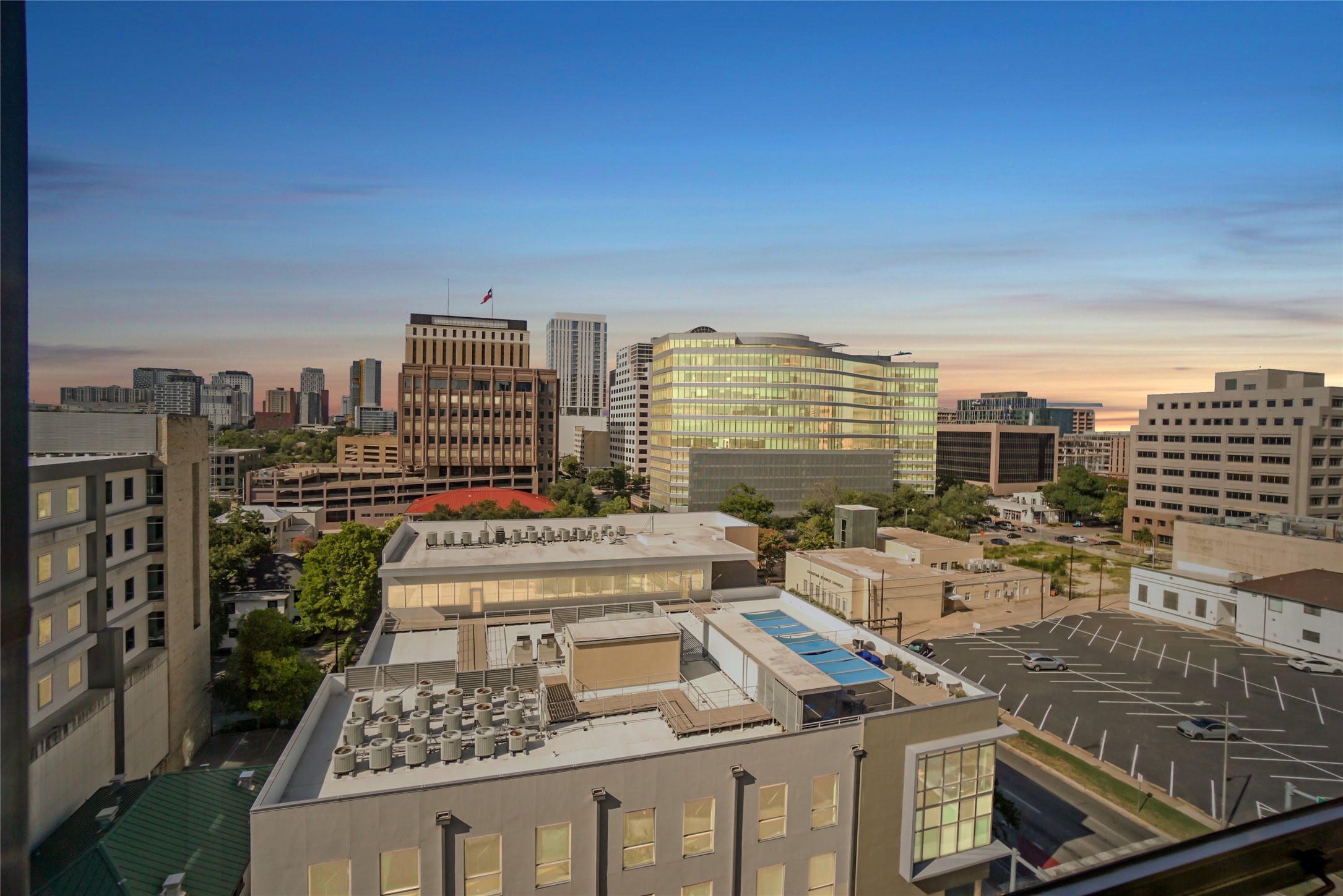 1212 Guadalupe Street, Unit 1004 Austin, TX 78701 - Photo 23 of 33 a view of city with tall buildings