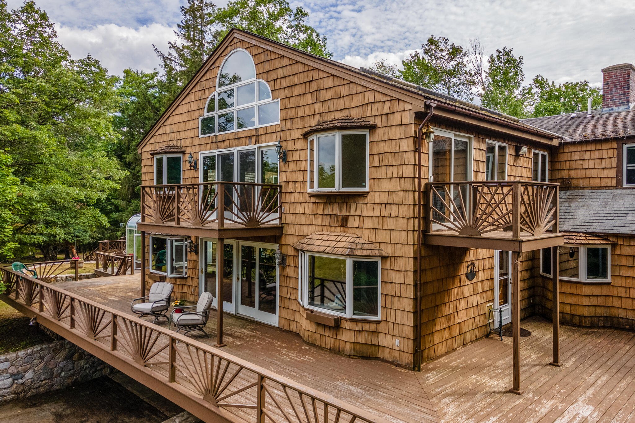 137 Milford Road Princeton, ME 04668 - Photo 24 of 100 Deck and front of house