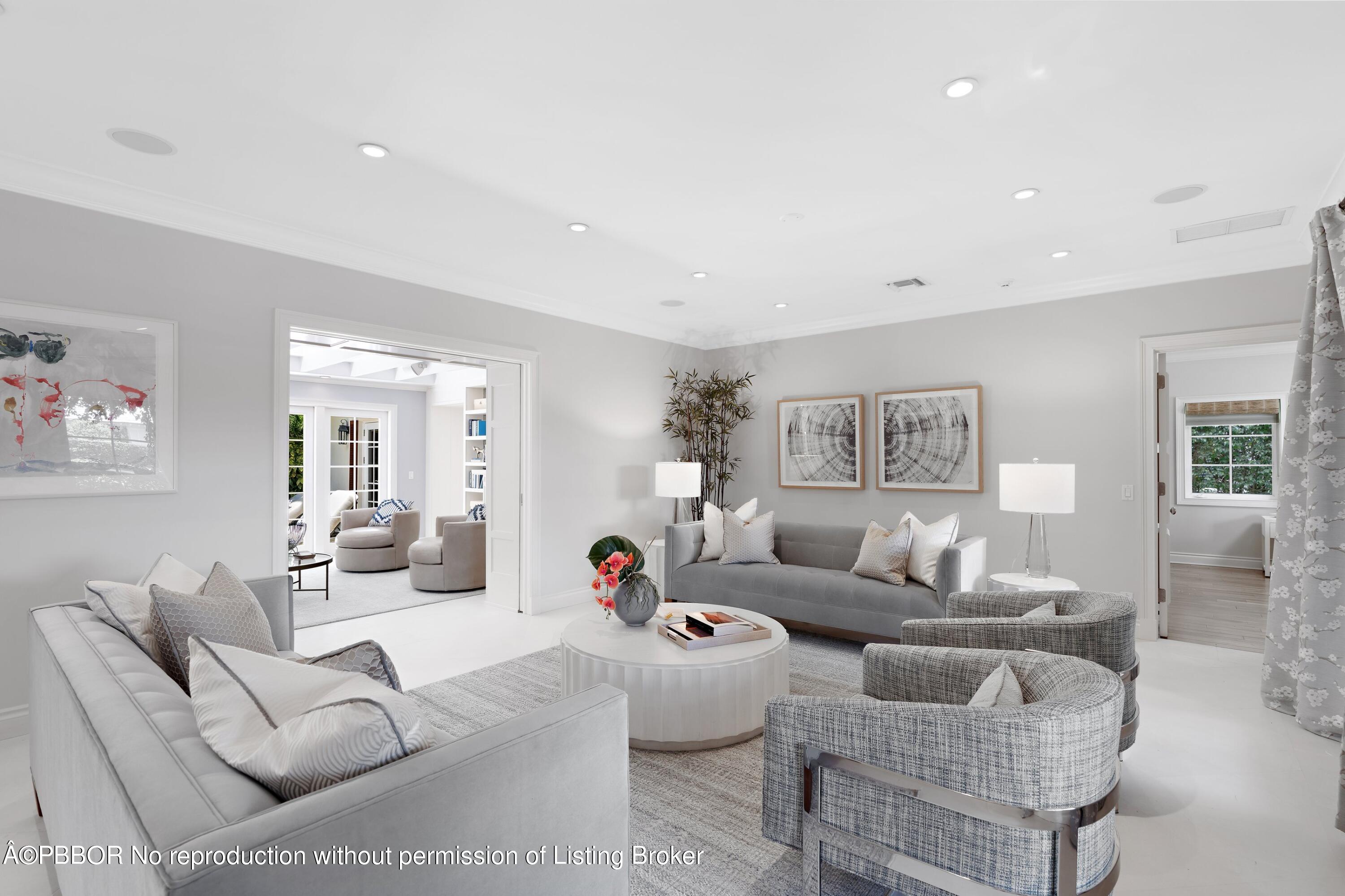 265 List Road Palm Beach, FL 33480 - Photo 5 of 26 a living room with furniture and a wooden floor