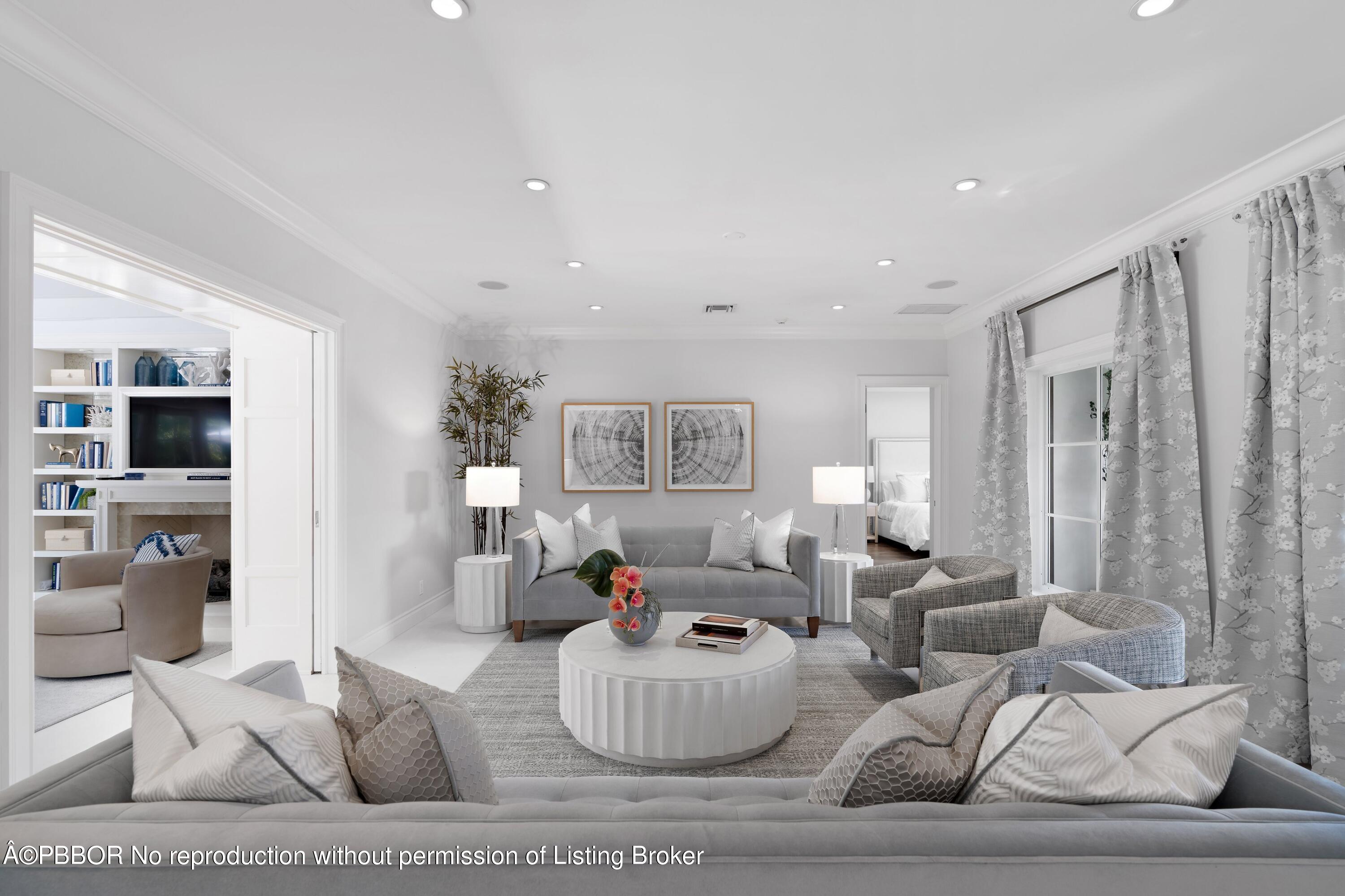 265 List Road Palm Beach, FL 33480 - Photo 7 of 26 a living room with furniture and a window
