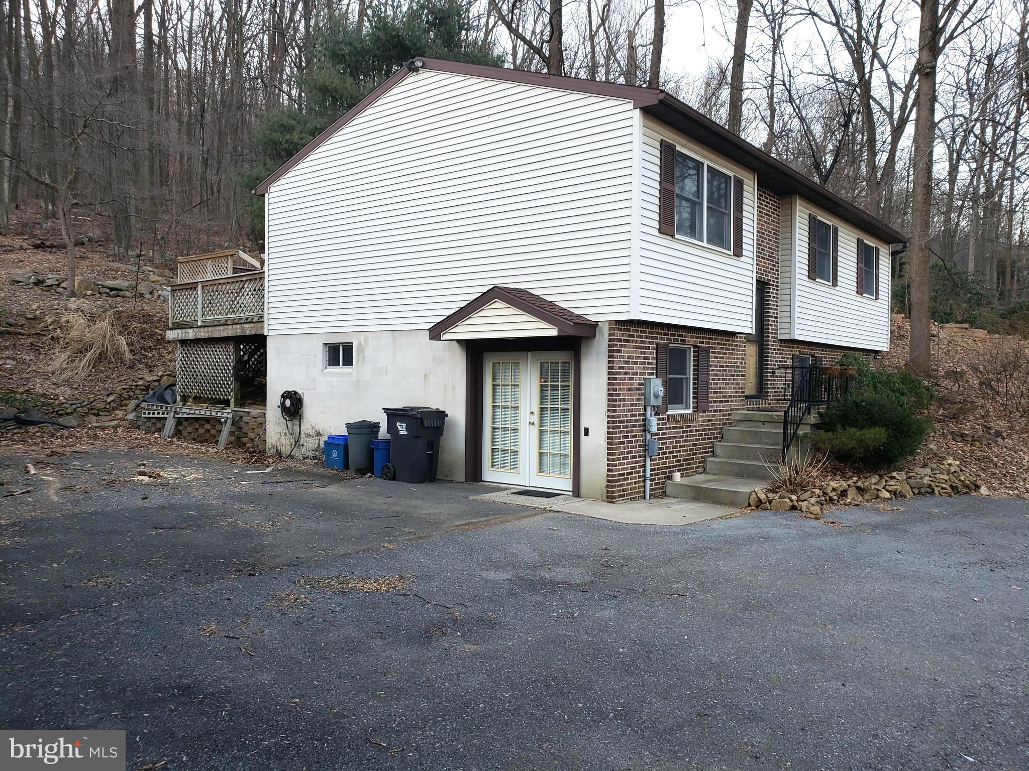 450 Church Lane Road Reading, PA 19606 - Photo 1 of 16 Exterior side with Drive turn around asphalt