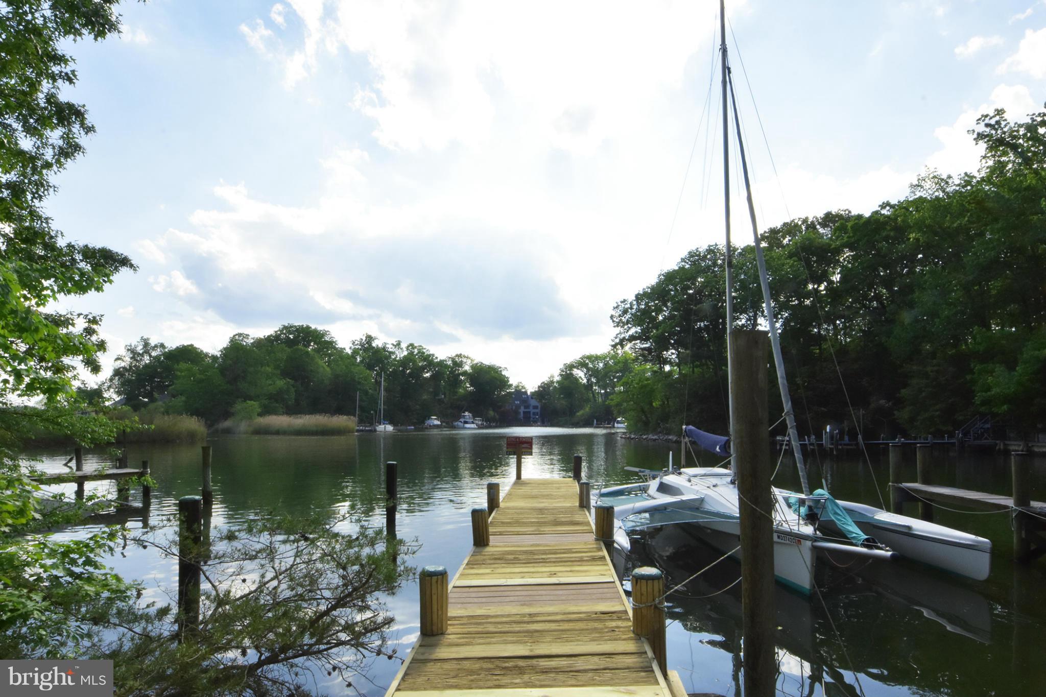 2994 Valley View Road Annapolis, MD 21401 - Photo 4 of 28 Private pier on Boyds Cove in Cape St. John