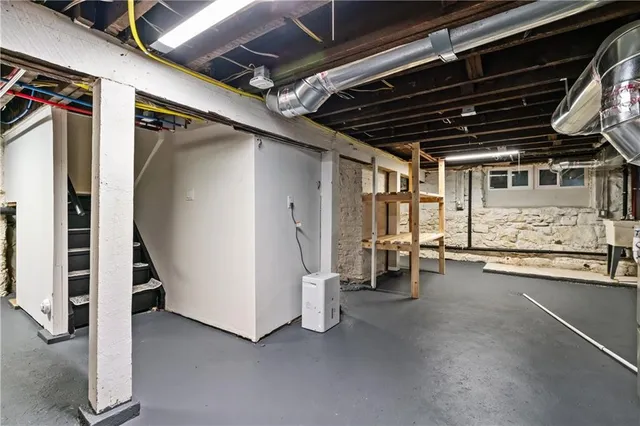 a view of a house with a deck