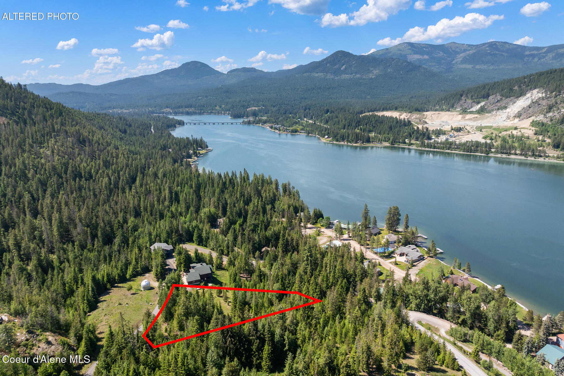 224 Buck Ridge Sagle, ID 83860 - Photo 71 of 85 Aerial_224BuckRidgeRd-7_Outlined-3