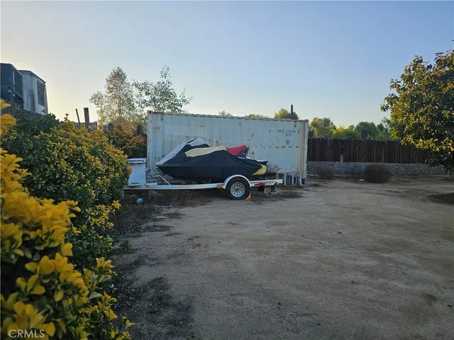 a car parked in front of a house