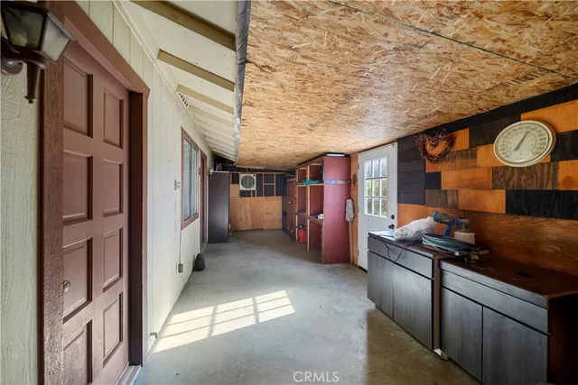 a view of a storage & utility room