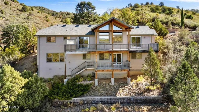 front view of a house with a small yard