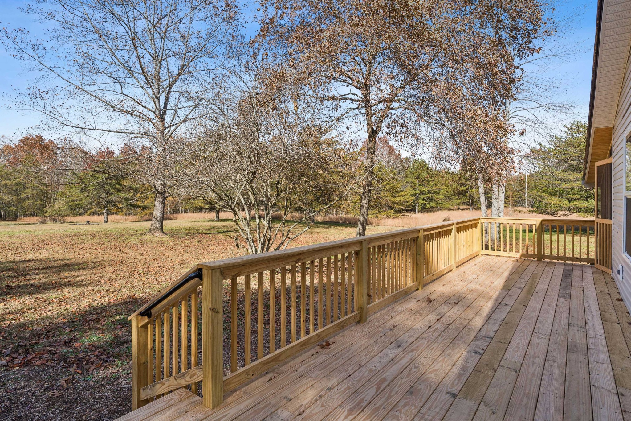 163 Monteagle Falls Road Monteagle, TN 37356 - Photo 24 of 35 a view of balcony with wooden floor and fence