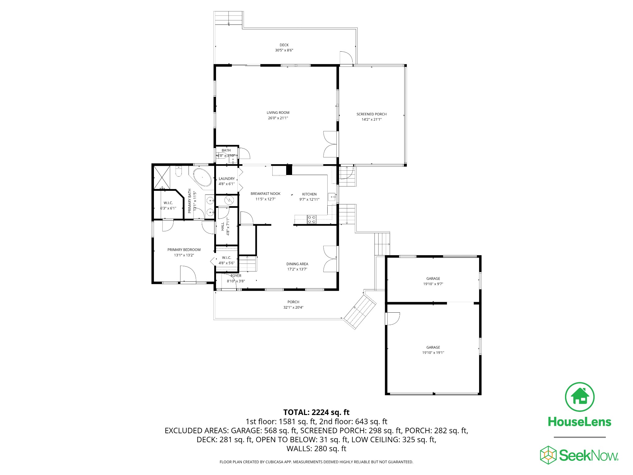 163 Monteagle Falls Road Monteagle, TN 37356 - Photo 34 of 35 a picture of floor plan