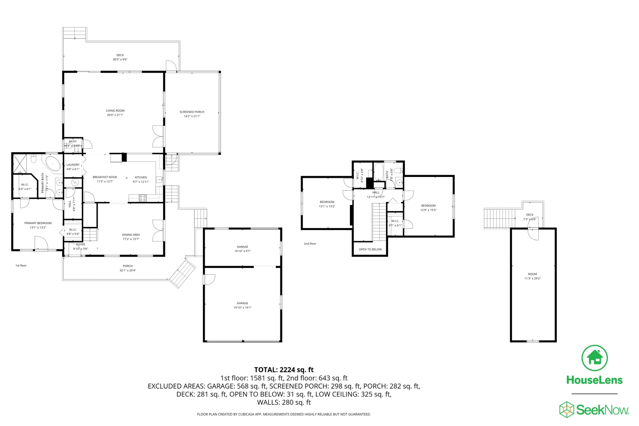 163 Monteagle Falls Road Monteagle, TN 37356 - Photo 5 of 35 a picture of floor plan