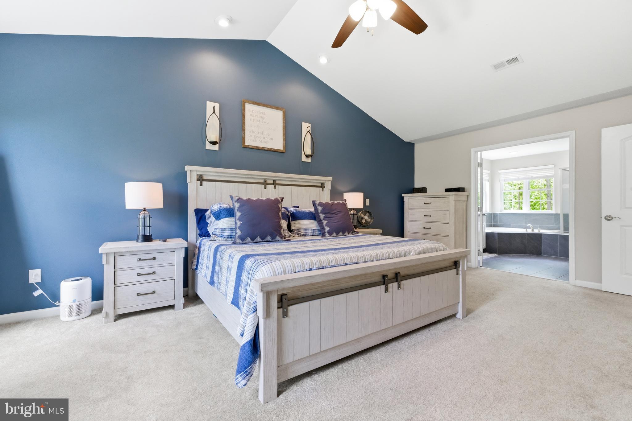 6324 Vint Hill Road Warrenton, VA 20187 - Photo 47 of 103 a bed room with furniture and a flat screen tv