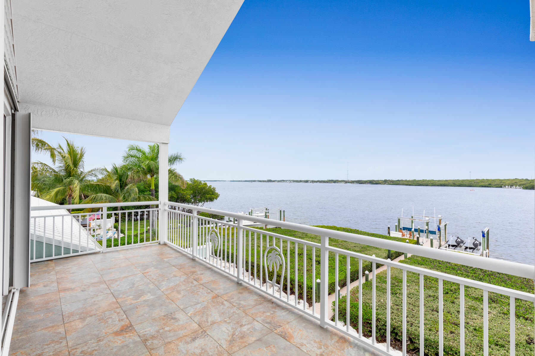 21 Mutiny Place Key Largo, FL 33037 - Photo 3 of 57 Porch views of Florida Bay