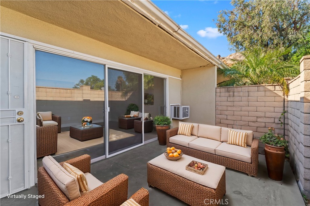 3090 Panorama Road, Unit A Riverside, CA 92506 - Photo 3 of 17 Virtually Staged Patio