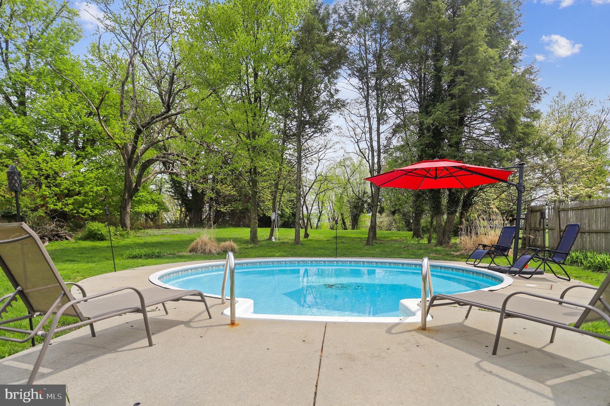 105 Nelson Road Baltimore, MD 21208 - Photo 41 of 51 Patio Space by In-ground Pool