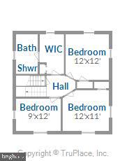 105 Nelson Road Baltimore, MD 21208 - Photo 50 of 51 2nd Level Floor Plan