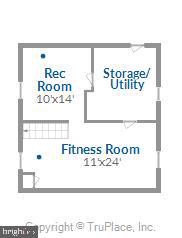 105 Nelson Road Baltimore, MD 21208 - Photo 51 of 51 Basement Floor Plan