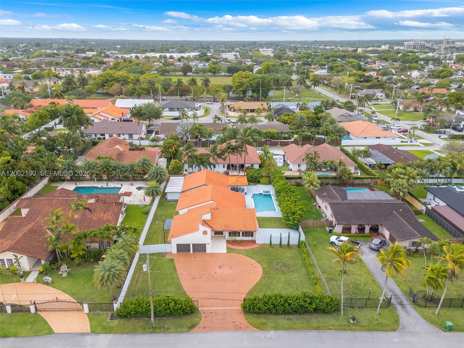 11350 Southwest 30th Street Miami, FL 33165 - Photo 25 of 25 an aerial view of residential houses with outdoor space