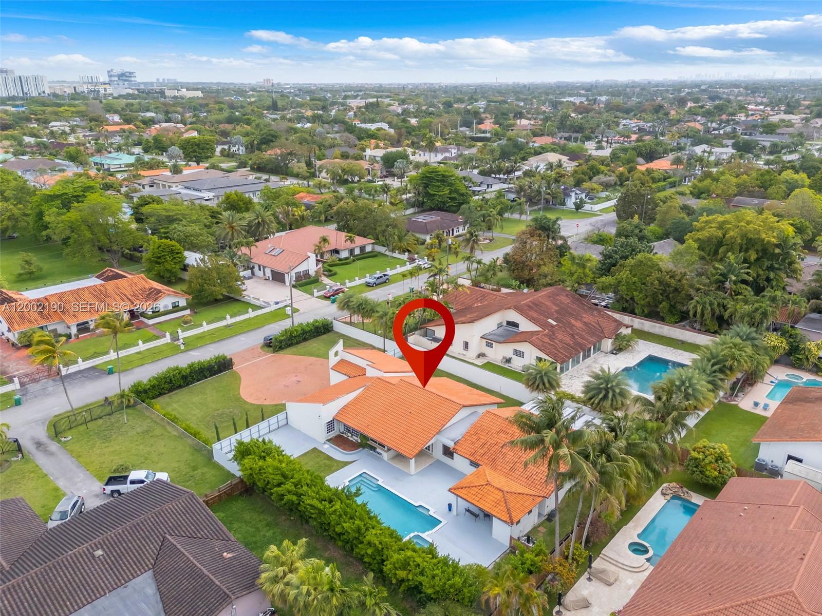 11350 Southwest 30th Street Miami, FL 33165 - Photo 8 of 25 an aerial view of residential houses with outdoor space