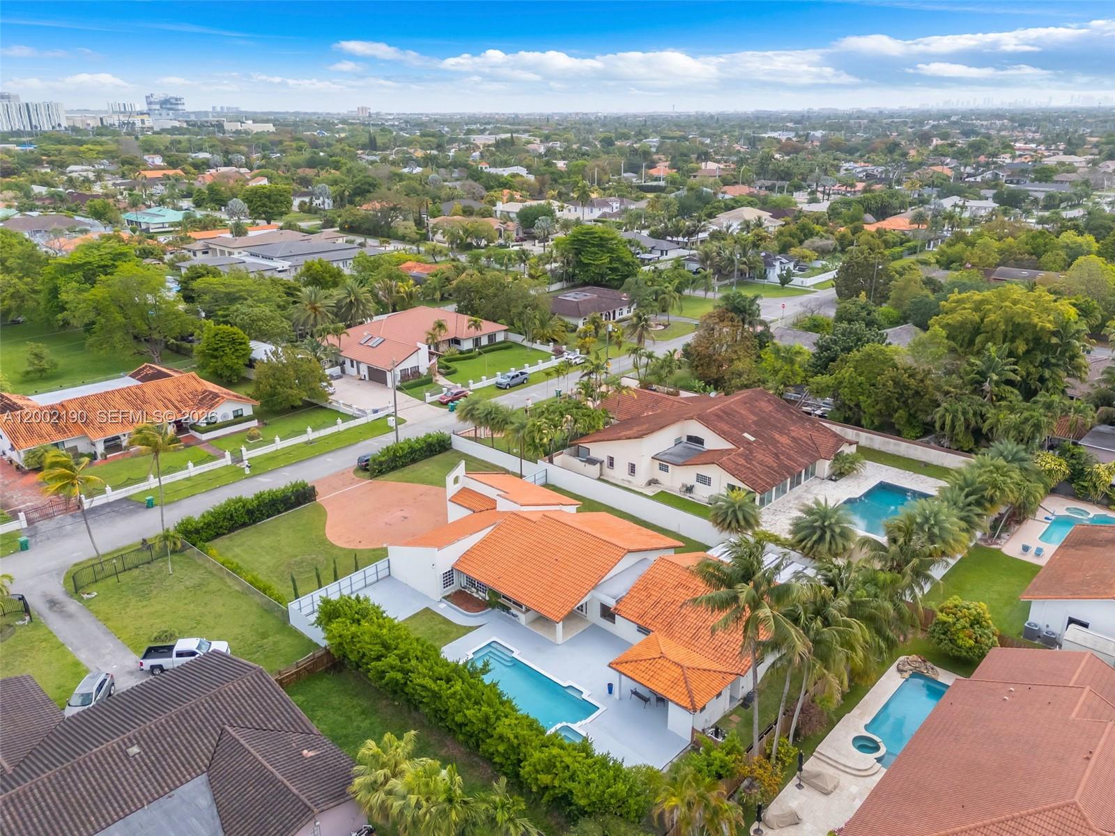 11350 Southwest 30th Street Miami, FL 33165 - Photo 9 of 25 an aerial view of residential houses with outdoor space