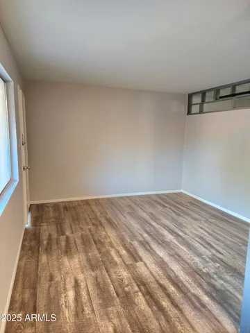 a view of empty room