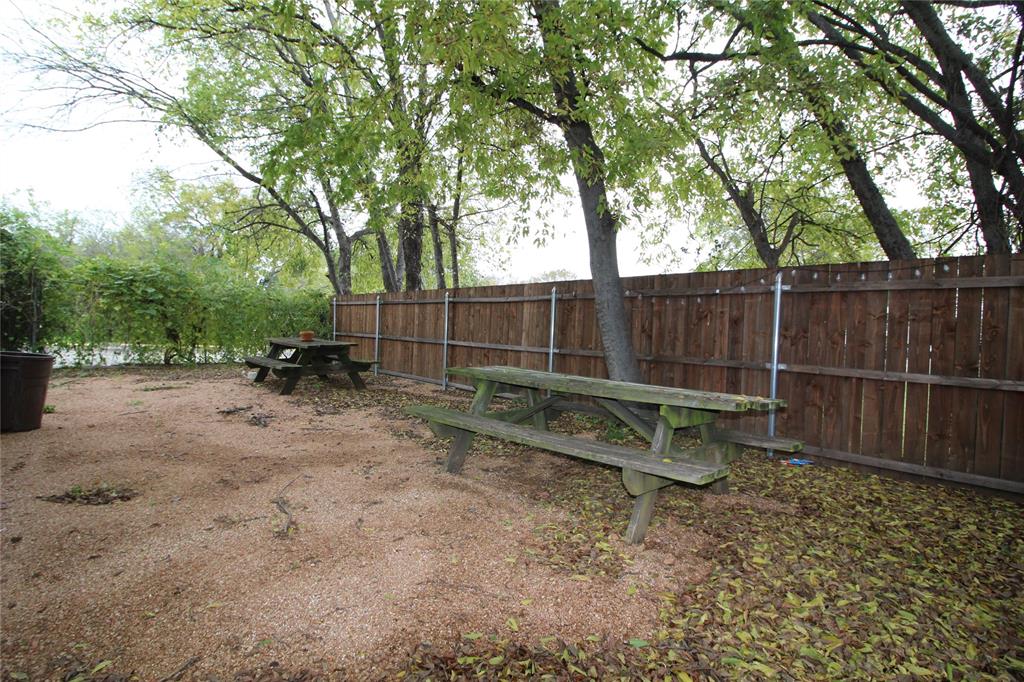 2309 Wesley Street, Unit B Greenville, TX 75401 - Photo 23 of 27 a view of backyard with wooden fence
