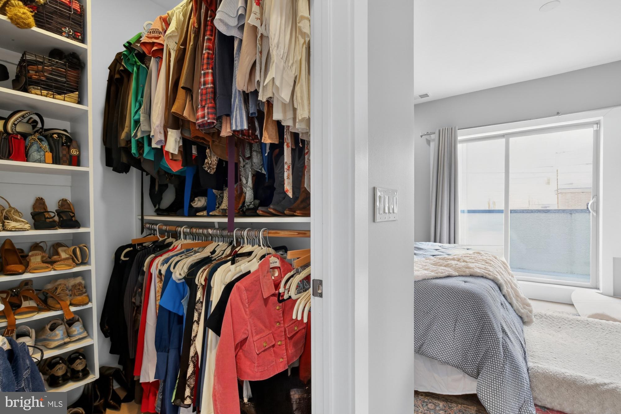 151 North 2nd Street, Unit 5 Philadelphia, PA 19106 - Photo 24 of 35 a view of walk in closet with clothes and shoes