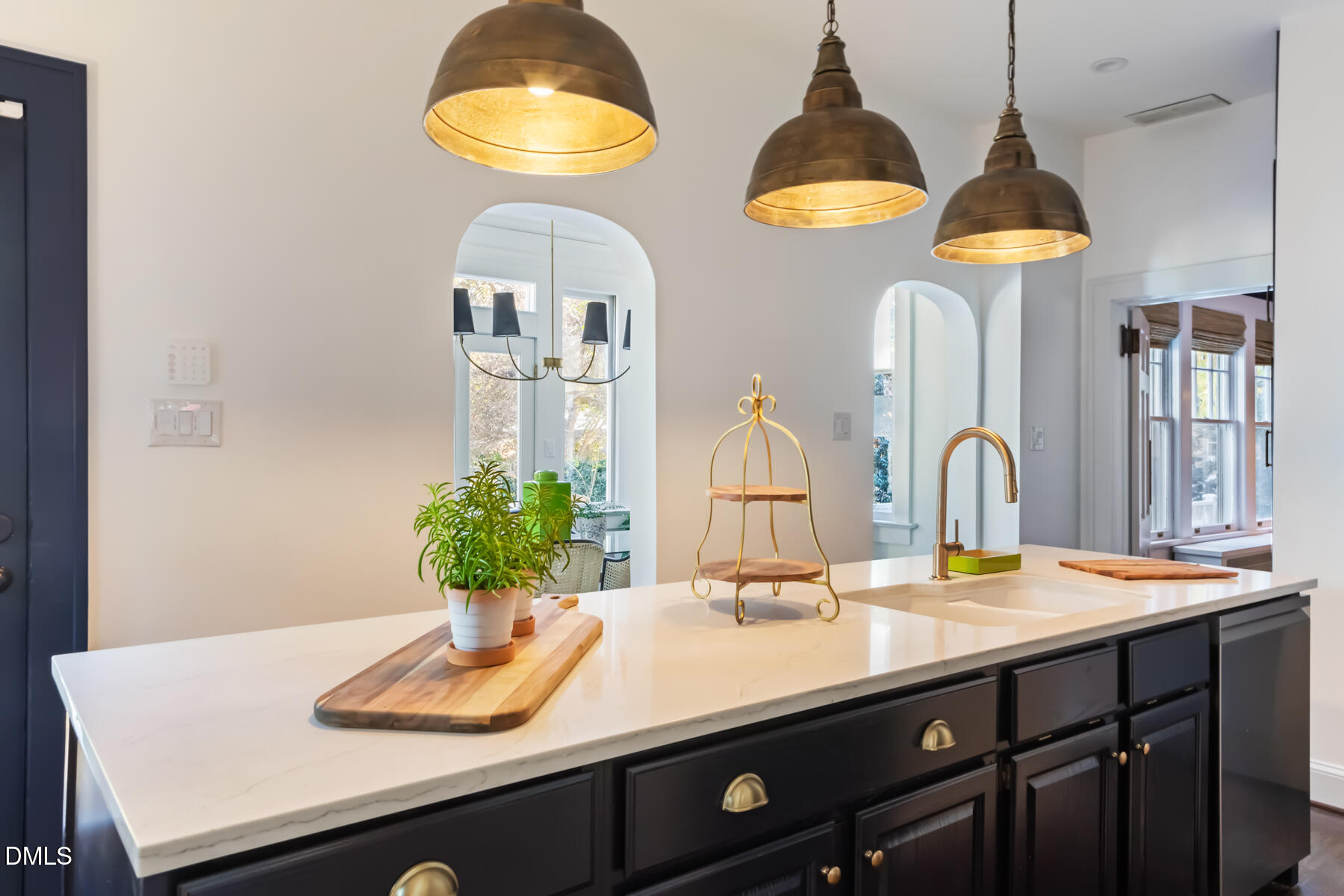 116 Hillcrest Road Raleigh, NC 27605 - Photo 12 of 34 a bathroom with a sink and a mirror
