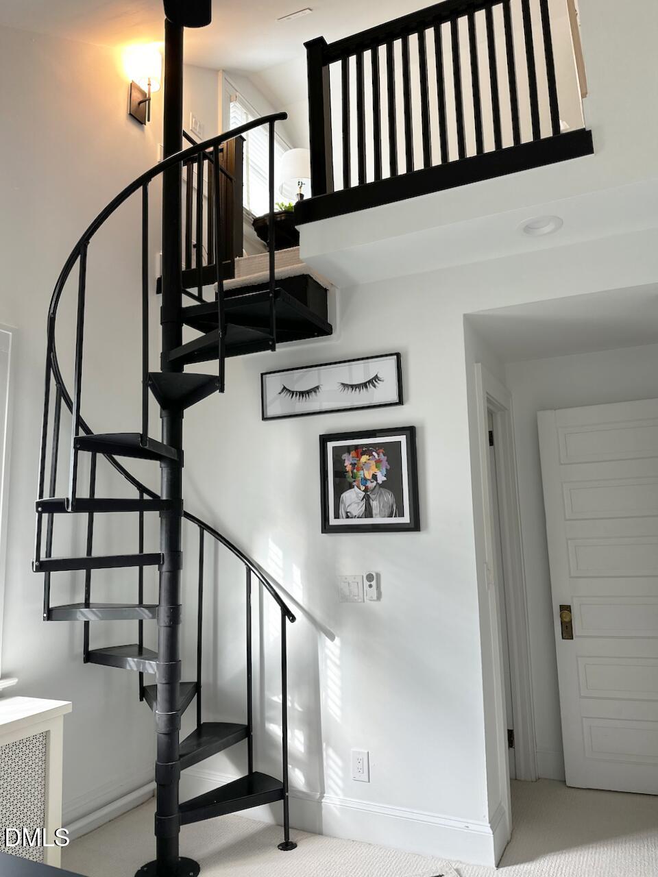 116 Hillcrest Road Raleigh, NC 27605 - Photo 24 of 34 a view of entryway and hall