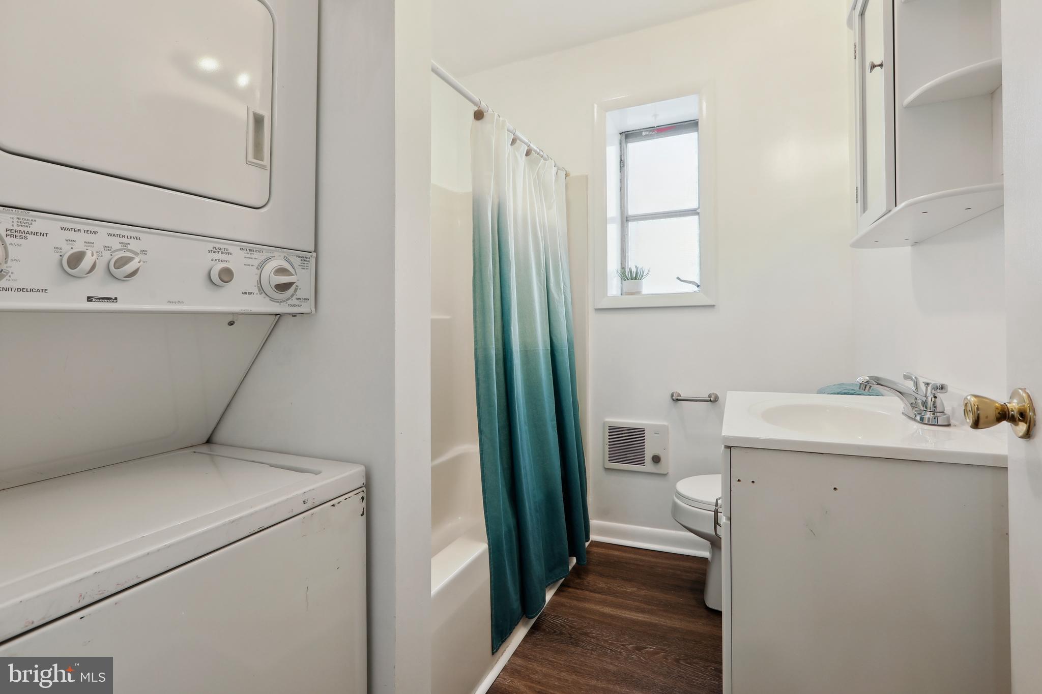 7823 Denton Avenue, Unit 5 Sparrows Point, MD 21219 - Photo 23 of 43 Full Bathroom with New Luxury Vinyl Plank Flooring
