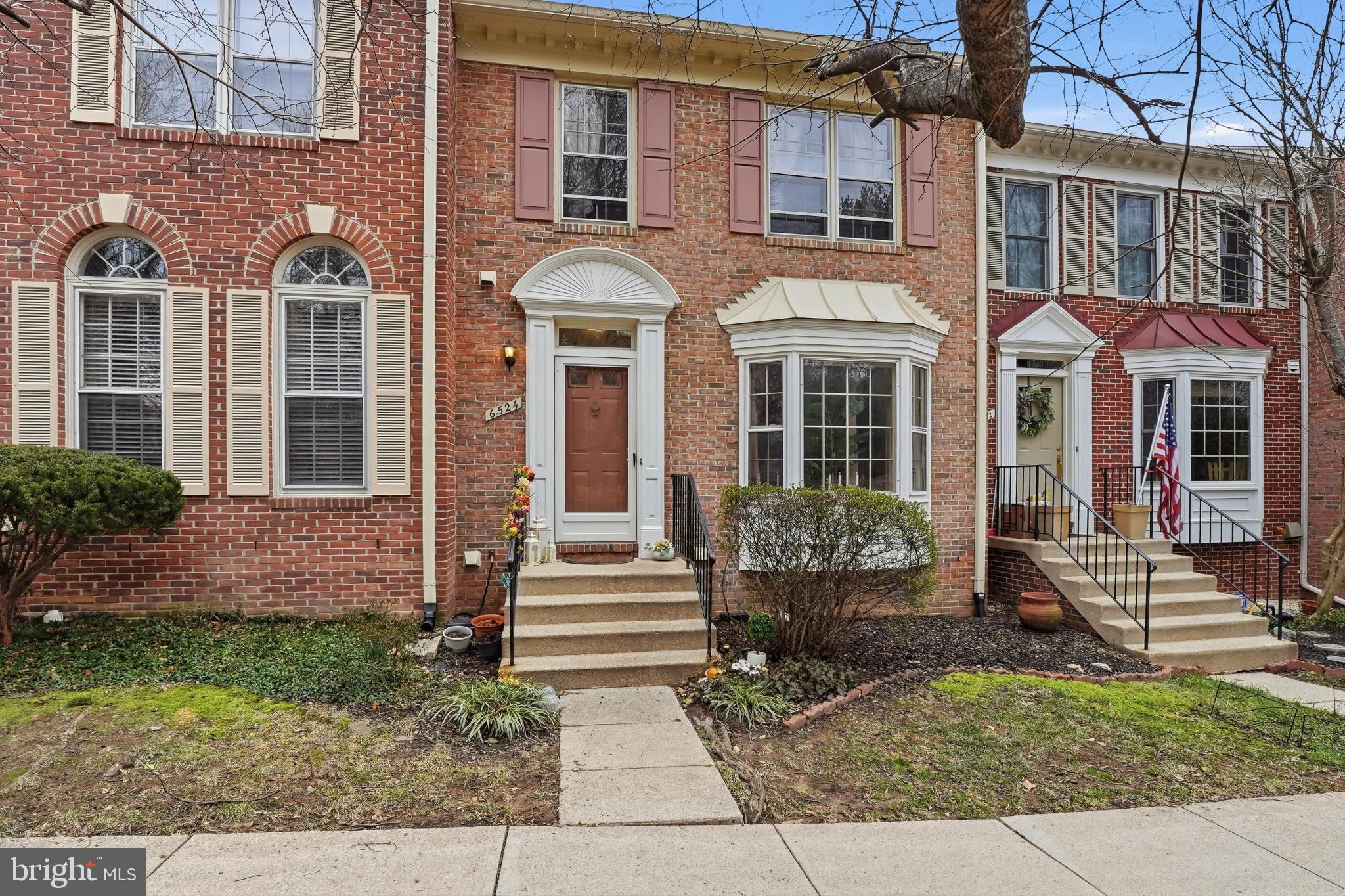 6524 Milva Lane Springfield, VA 22150 - Photo 2 of 47 a front view of a house with porch