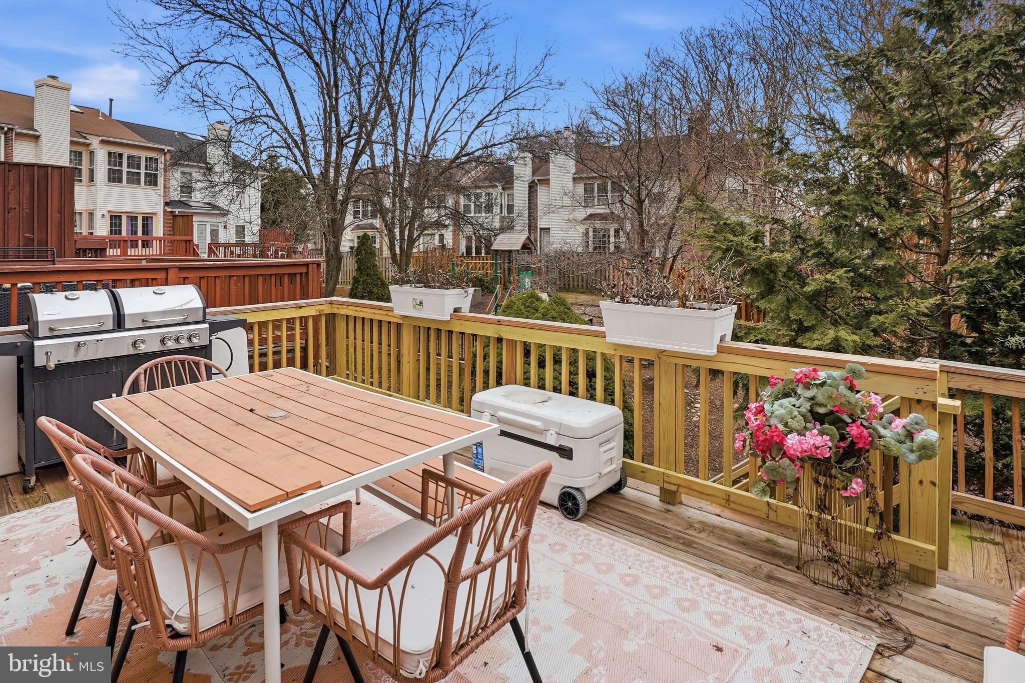 6524 Milva Lane Springfield, VA 22150 - Photo 40 of 47 a view of a patio with iron fence