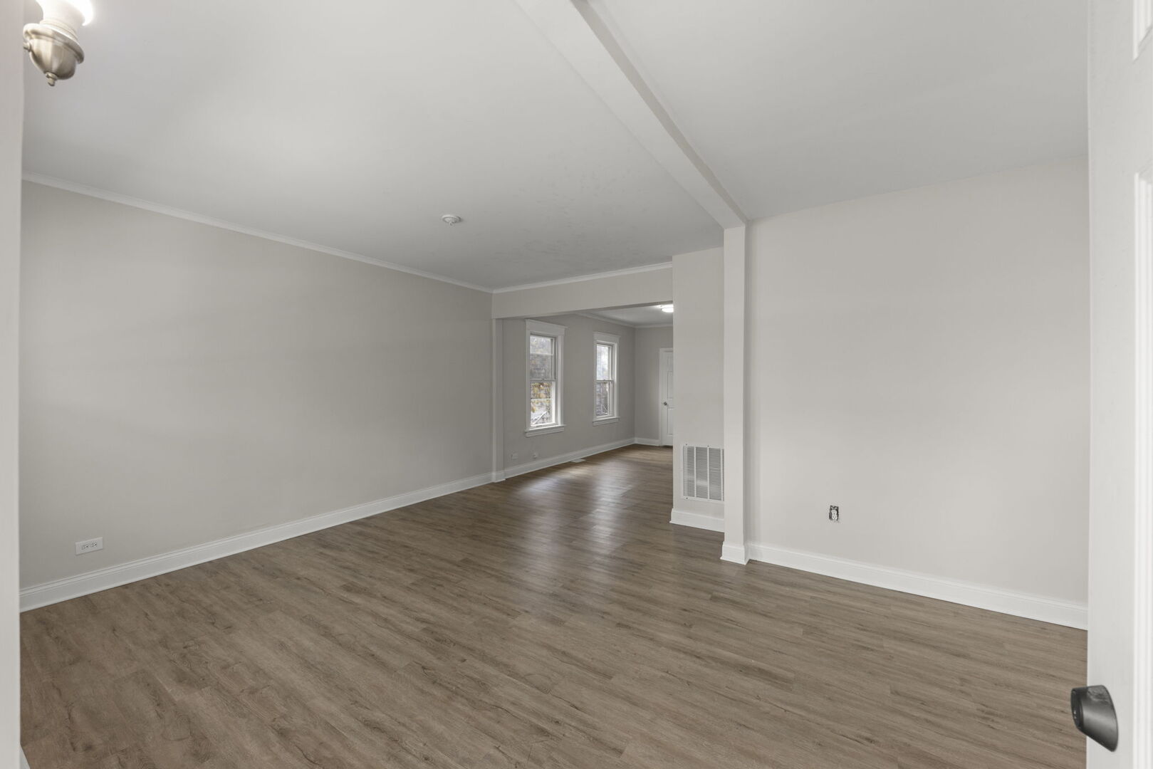 12012 South Michigan Avenue Chicago, IL 60628 - Photo 10 of 24 wooden floor in an empty room