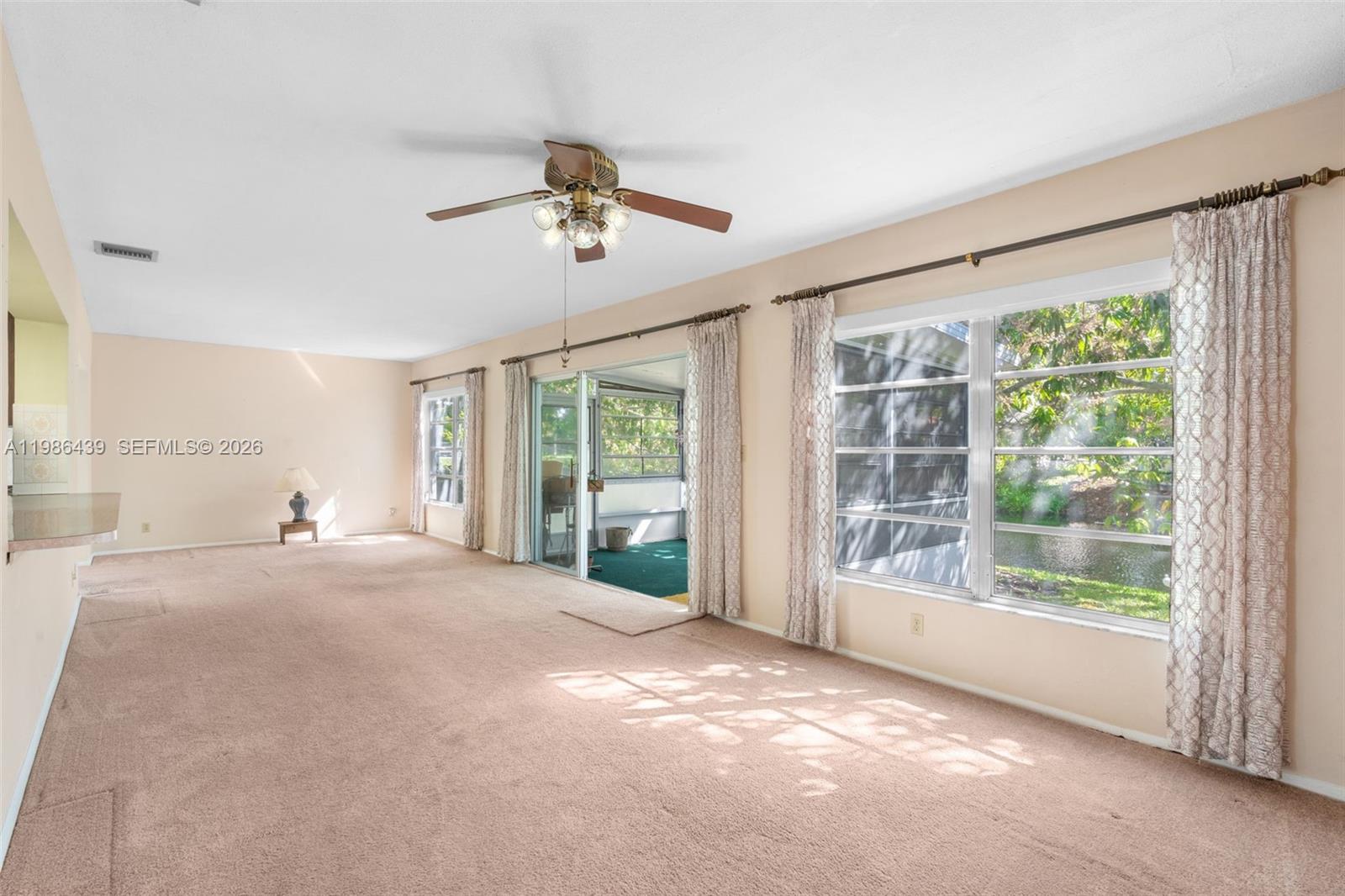815 Southwest 50th Terrace Margate, FL 33068 - Photo 22 of 40 Large Florida room can easily be made into 3rd bedroom.