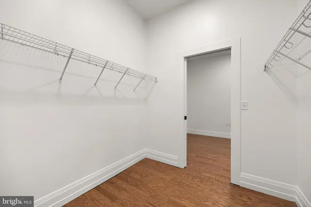 wooden floor in an empty room