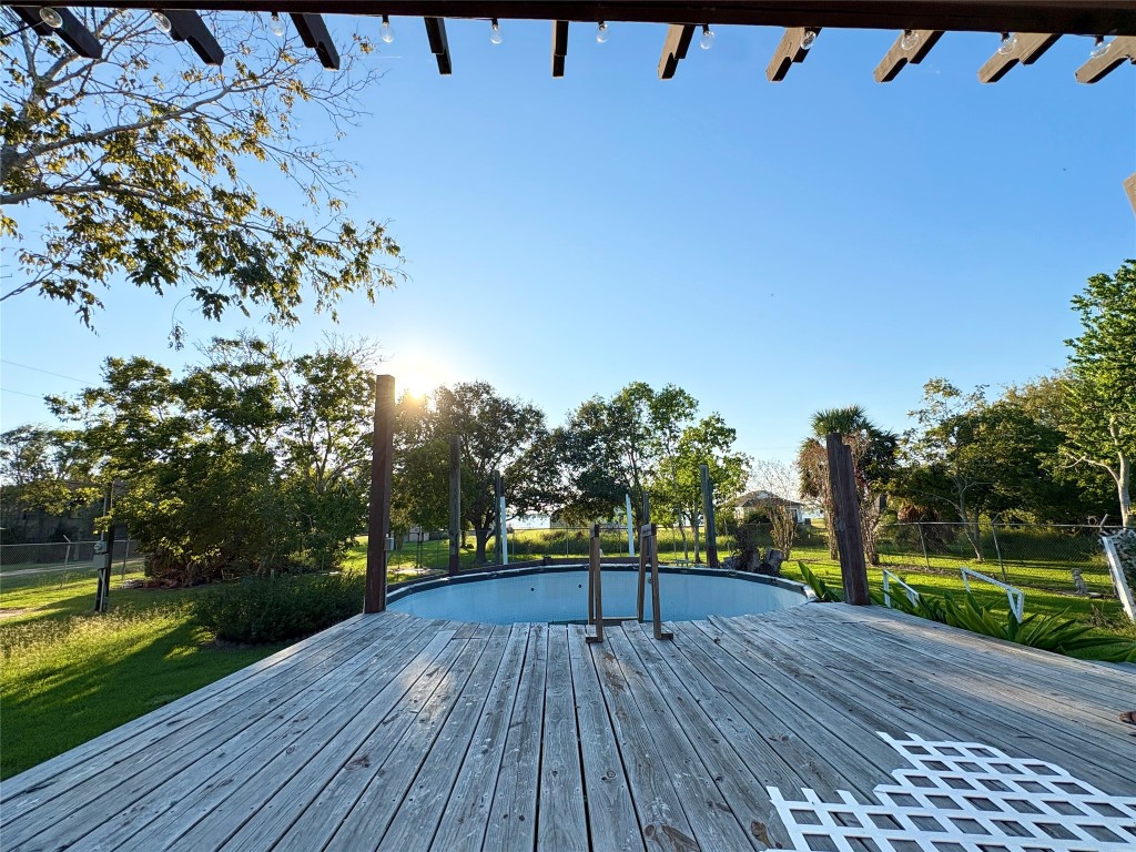 182 Smith Road Palacios, TX 77465 - Photo 23 of 26 a view of a pathway with a yard