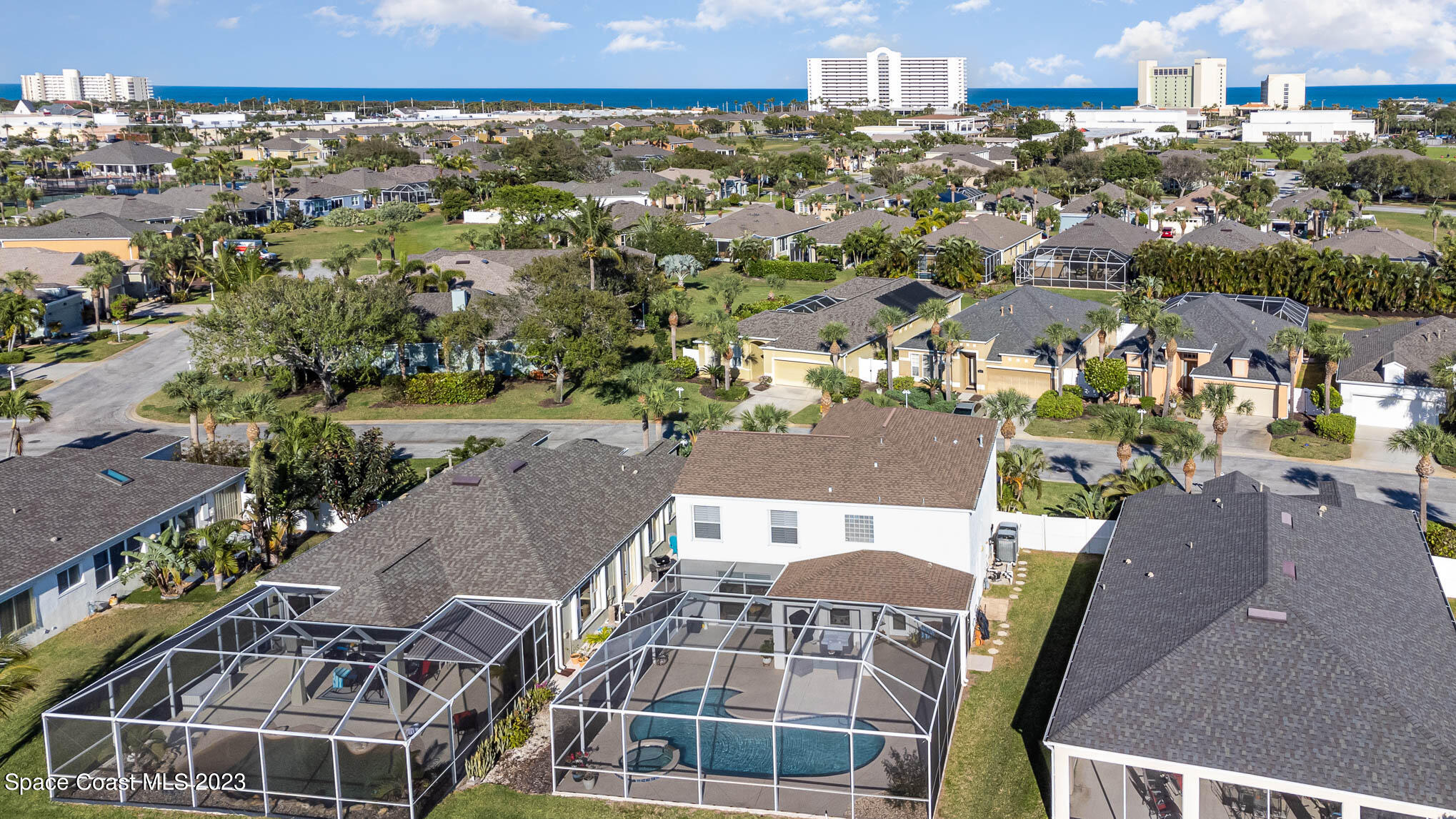 3032 Jacobaeus Lane Indialantic, FL 32903 - Photo 42 of 43 an aerial view of multiple house