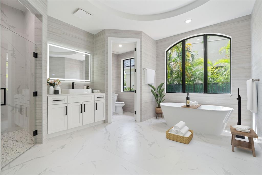 17935 Monte Vista Drive Boca Raton, FL 33496 - Photo 34 of 60 a living room with furniture and a large window