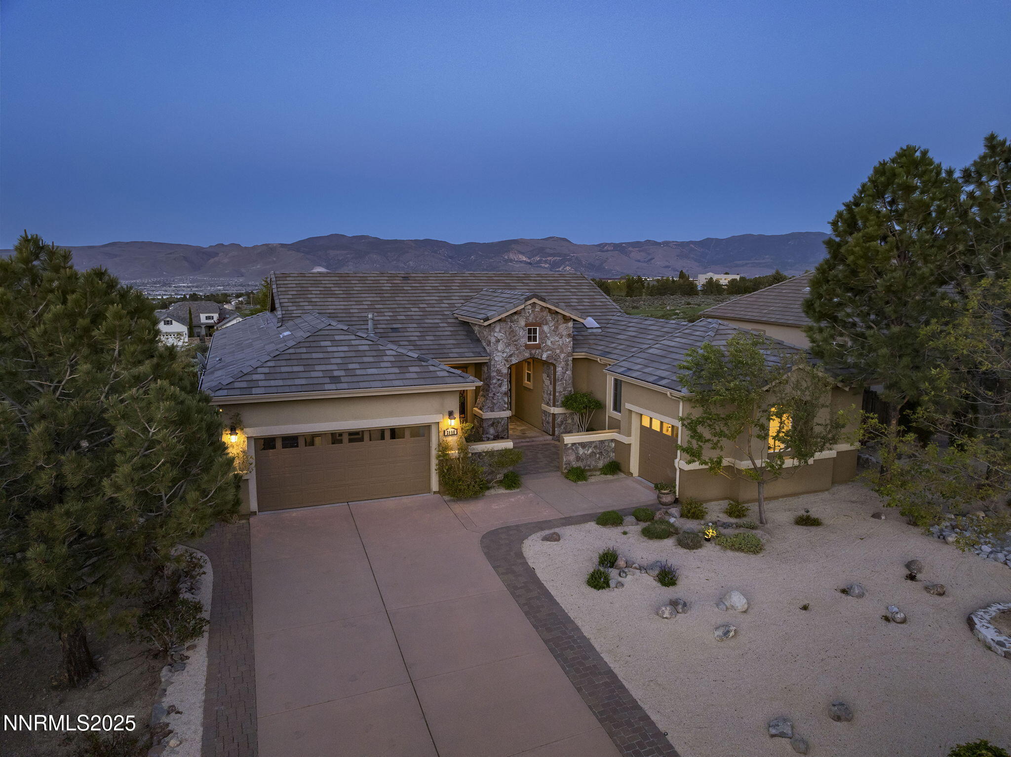 2698 Wind Feather Trail Reno, NV 89511 - Photo 35 of 44 a view of balcony with furniture and city view