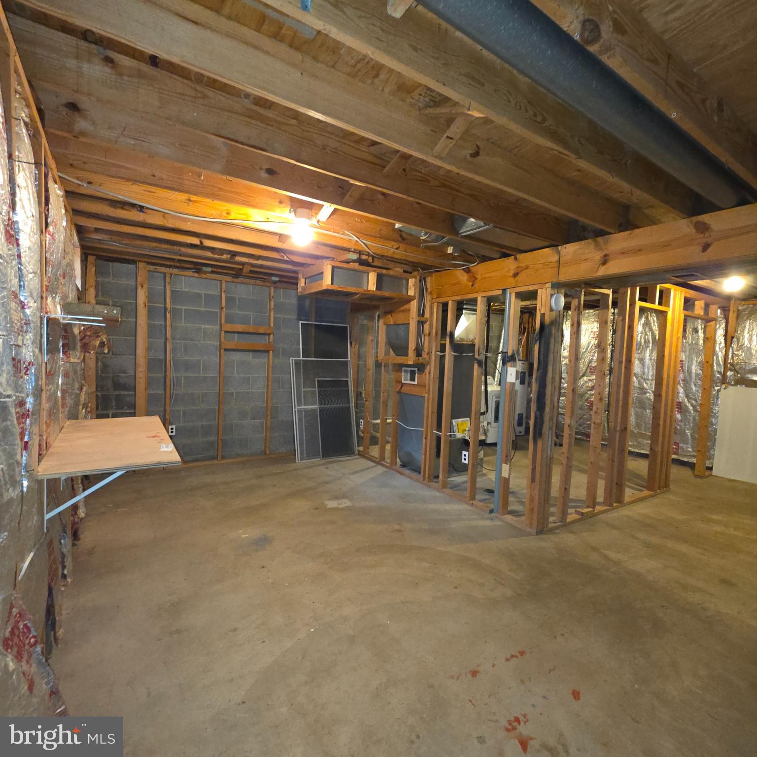 1758 Springfield Lane Frederick, MD 21702 - Photo 16 of 31 a view of an empty room with wooden walls
