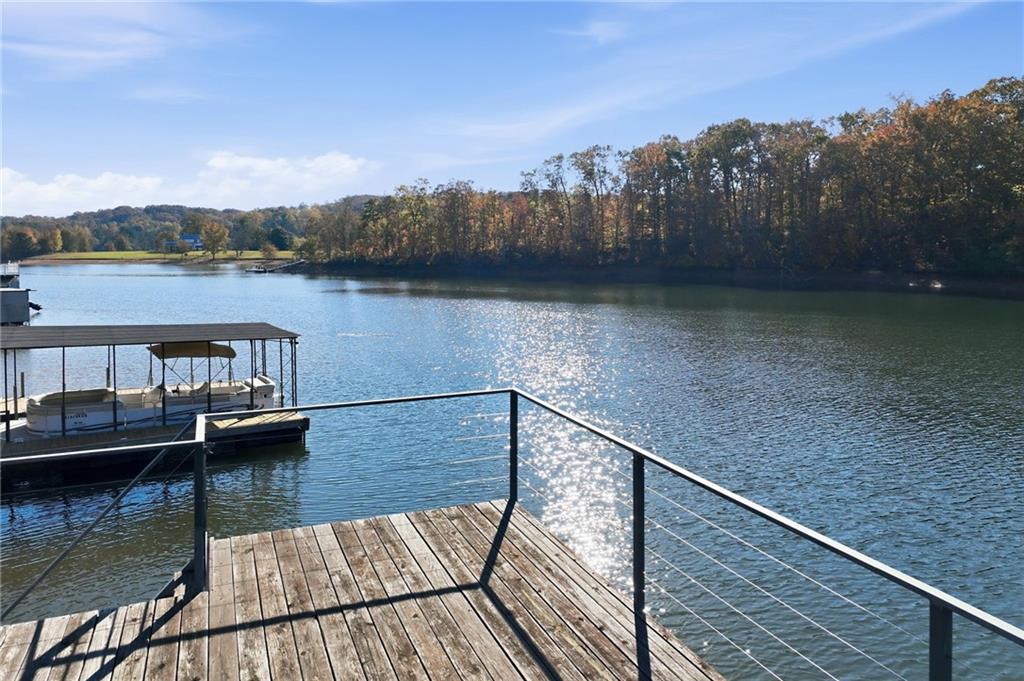 3613 Schofield Road Gainesville, GA 30506 - Photo 37 of 42 a view of balcony with outdoor space and lake view