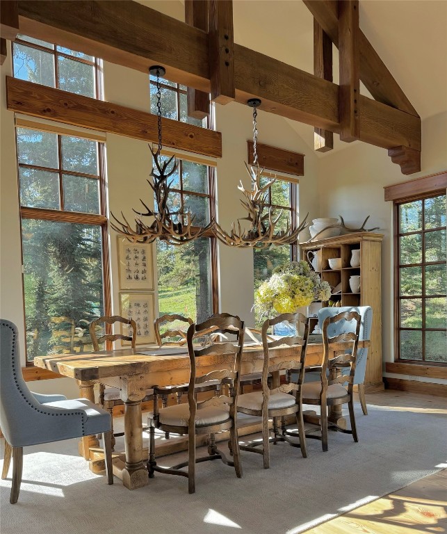 16 Legend Circle Dillon, CO 80435 - Photo 7 of 45 a view of a patio with table and chairs