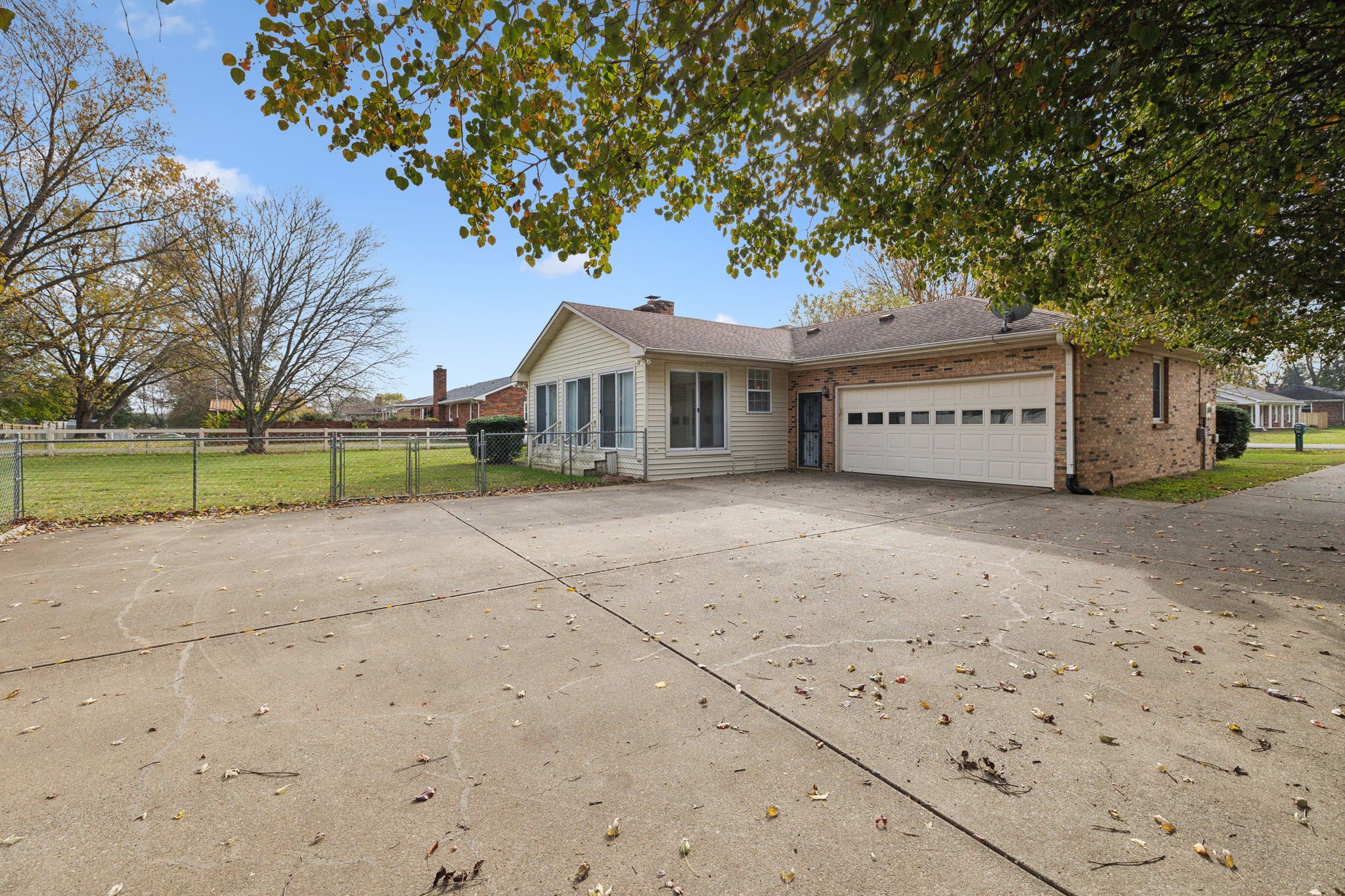 4068 Confederate Road Murfreesboro, TN 37128 - Photo 42 of 53 Back of the home with the large concrete parking area!