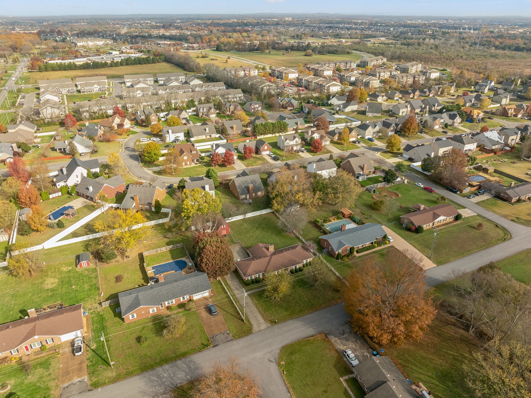 4068 Confederate Road Murfreesboro, TN 37128 - Photo 49 of 53 Overhead Drone pictures!